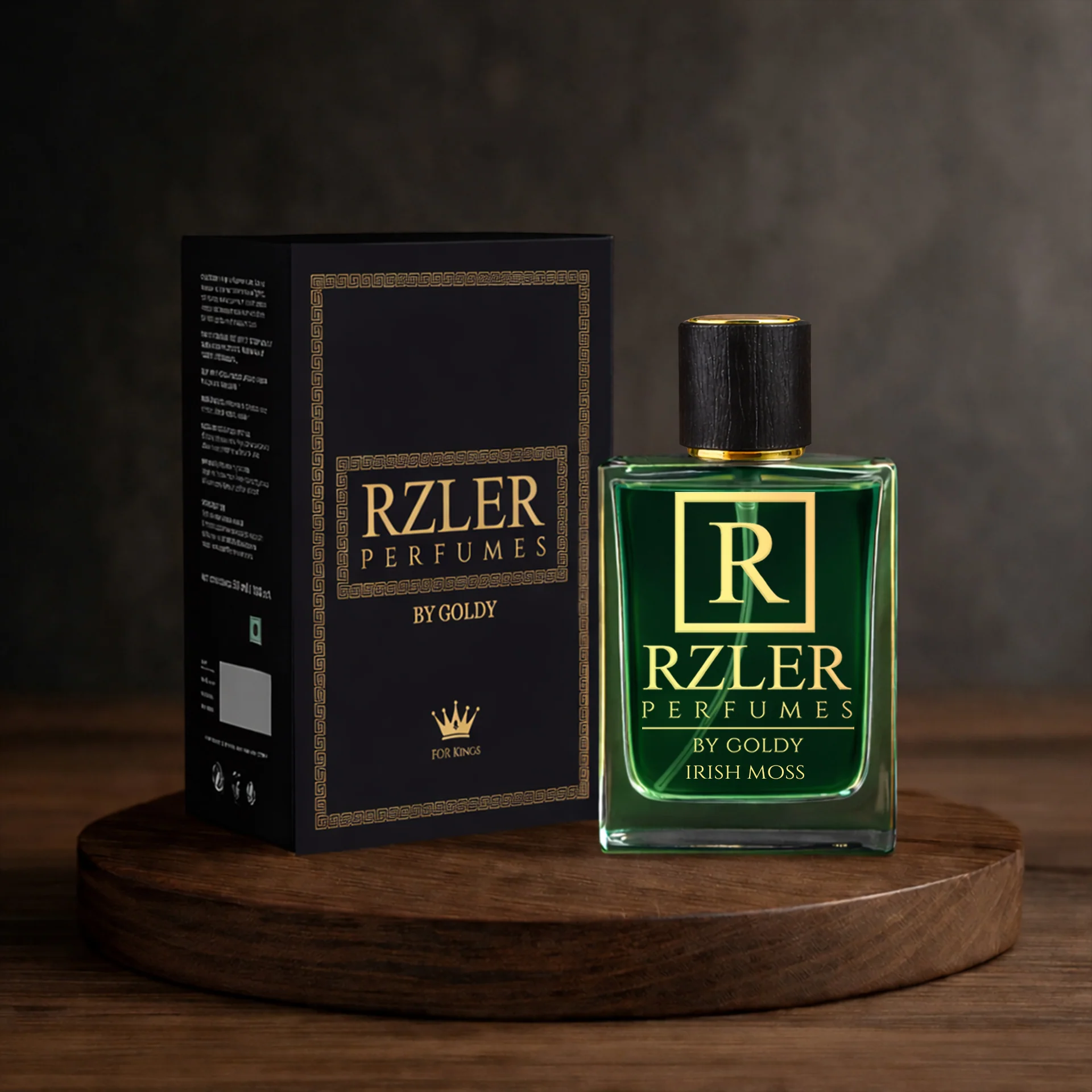 RZLER Irish Moss Perfume for Men – 50 ml | Oakmoss, Violet Leaf & Sandalwood Notes - Image 4