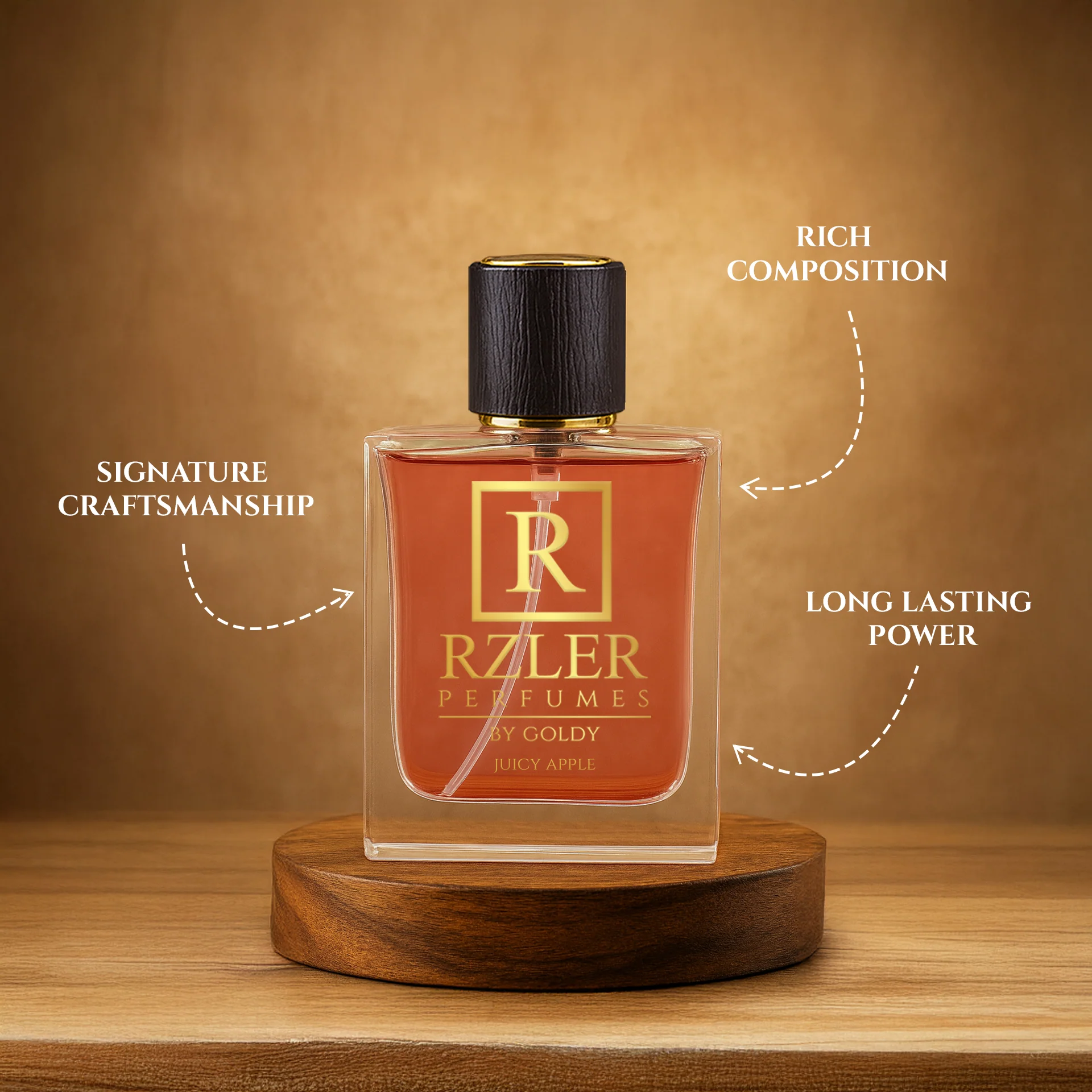 RZLER Juicy Apple Perfume – 50 ml | Red Apple, Berries & Vanilla Musk Notes - Image 3