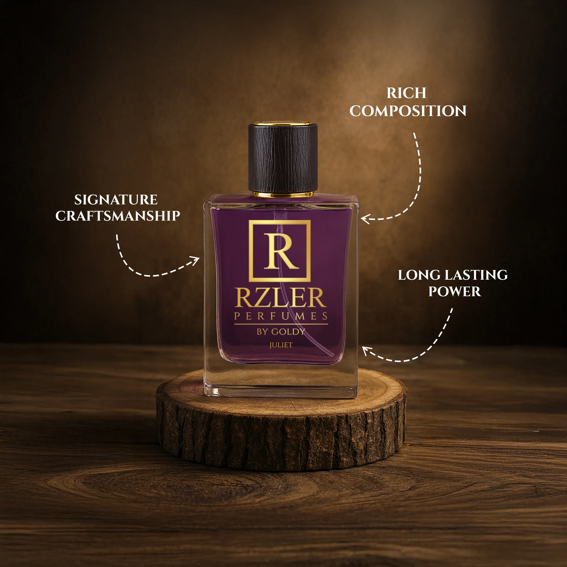 RZLER Juliet | Lavender Vanilla Perfume for Women– 50 ml | Lavender, Orange Blossom & Vanilla Notes - Image 3