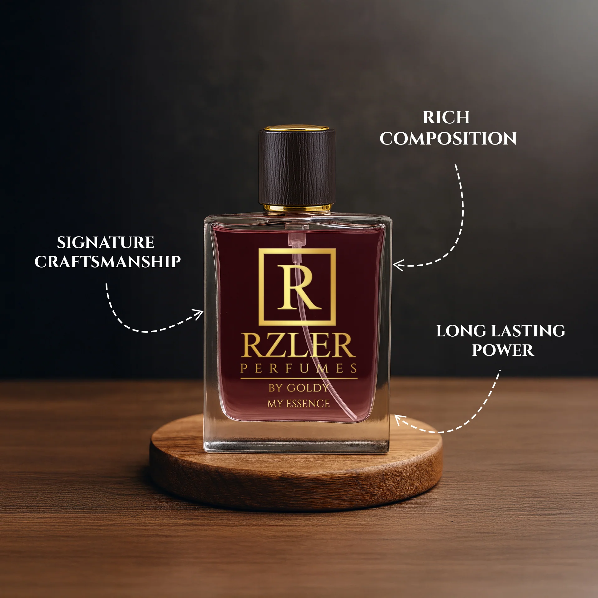 RZLER My Essence Perfume for Women – 50 ml | Pear, Tuberose & Vanilla | Long Lasting Floral Fragrance Perfume - Image 3