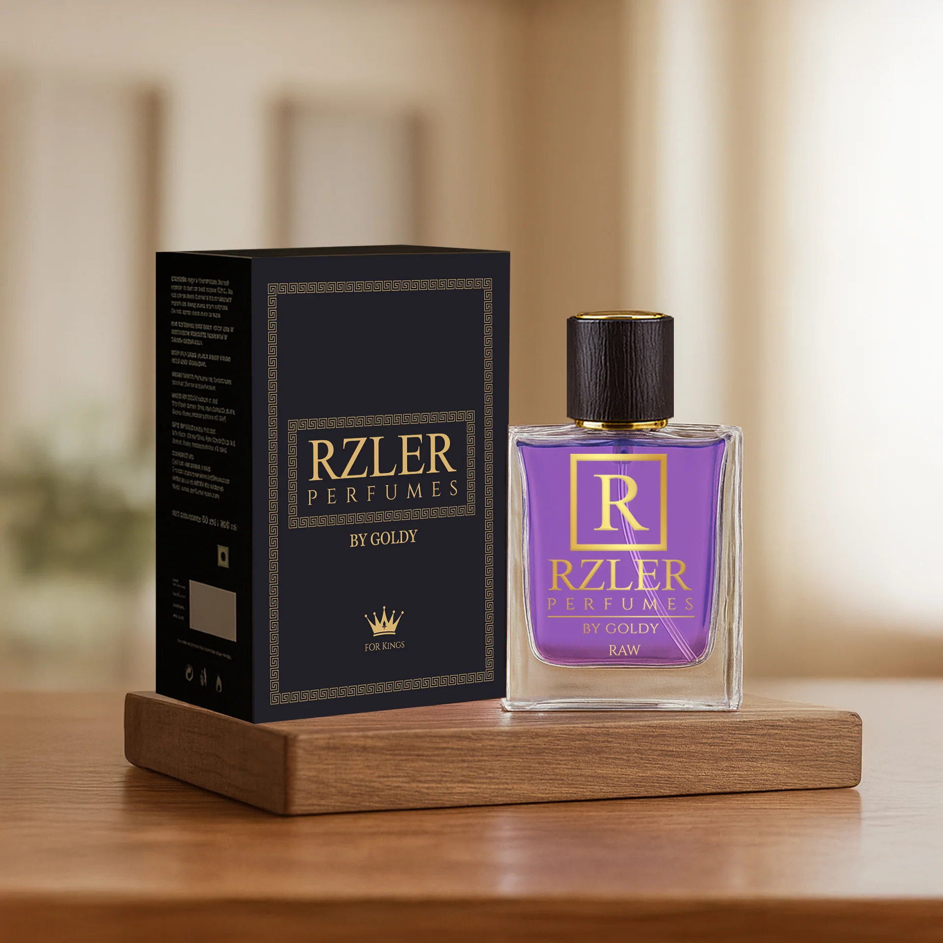 RZLER RAW Perfume for Men – 50 ml | Fresh Aquatic Woody Notes - Image 4