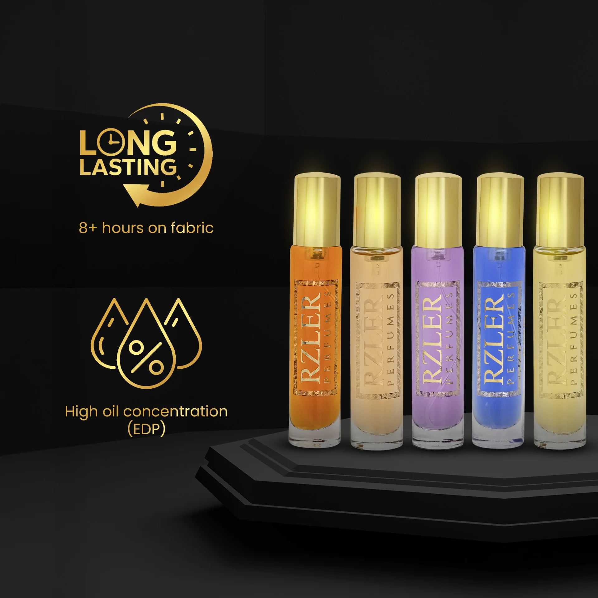 Mens Perfume Gift Set | RZLER Voyager Collection - Image 4